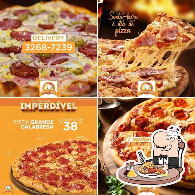 Peça pizza no Frango Frito & Pizzaria