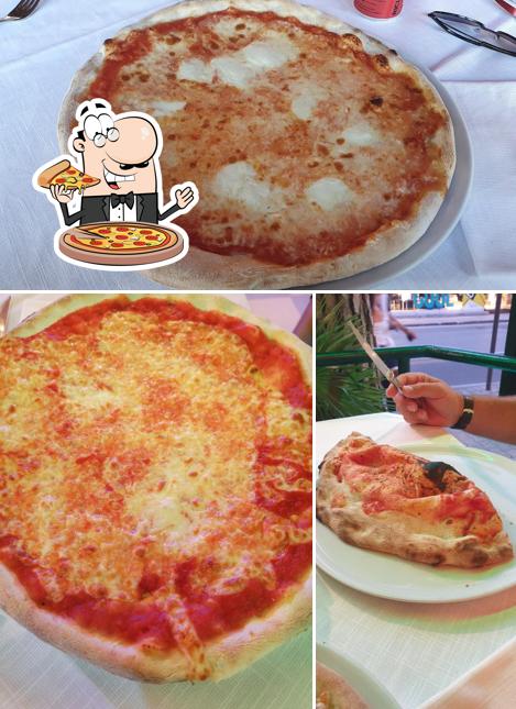 Elige una pizza en Beverly Ristorante Pizzeria