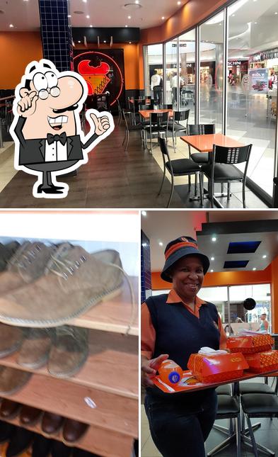 L'intérieur de Chicken Licken Vaal Mall