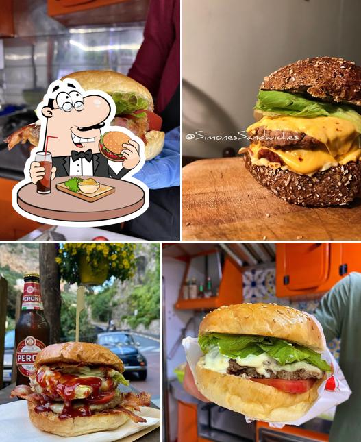 Hamburger al Simone’s Sandwiches