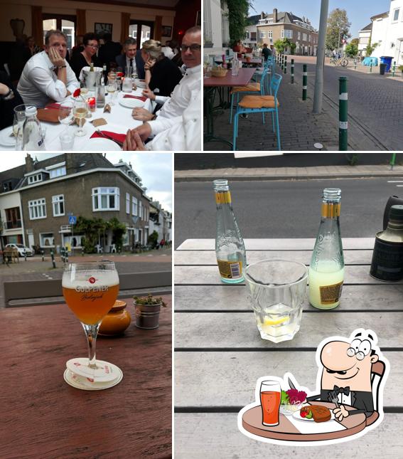 La photo de la table à manger et boire de Bar-Restaurant Villeneuve’s