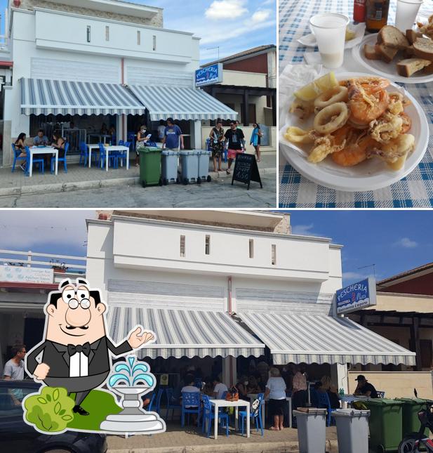 Puoi goderti l'aria fresca dal dehors di GASTRONOMIA 2 MARI TORRE OVO