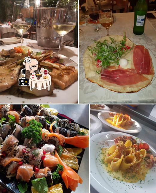 Cibo al Ristorante La Vecchia Cascina - Specialità di Pesce e di Carne