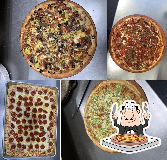 Pick different variants of pizza