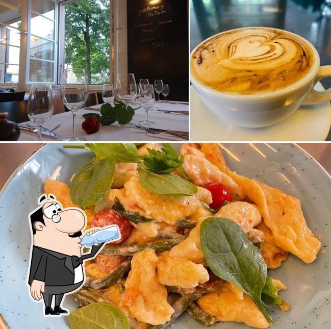 Tra le diverse cose da Restaurant Café Papiermühle si possono trovare la bevanda e cibo