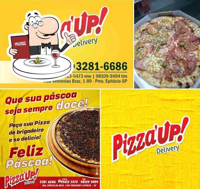 Comida em Pizzaria - PizzaUp delivery