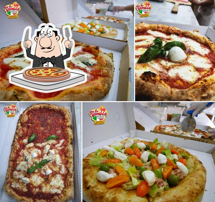 A Risto-Pub Pizzeria La Rambla Di Anna Maria Di Maio, puoi prenderti una bella pizza