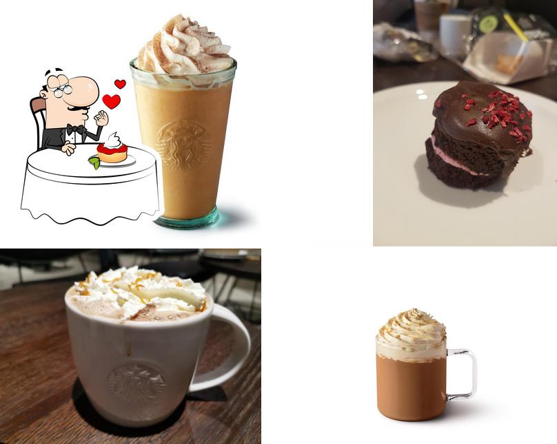 Starbucks Coffee provides a number of desserts