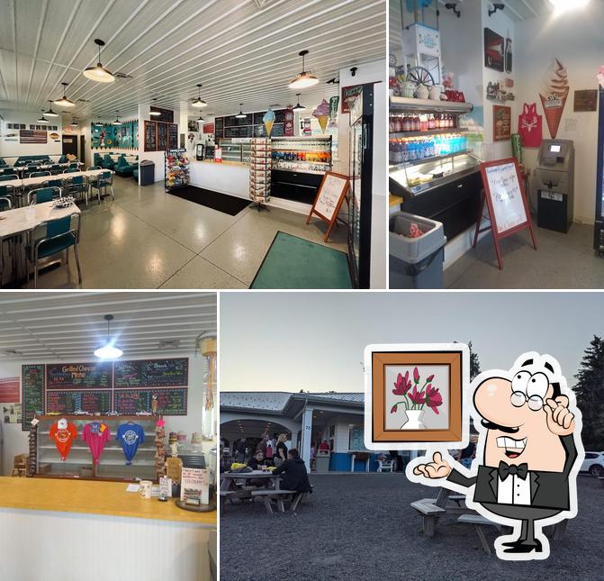 Check out how Super Cream Dairy Bar looks inside