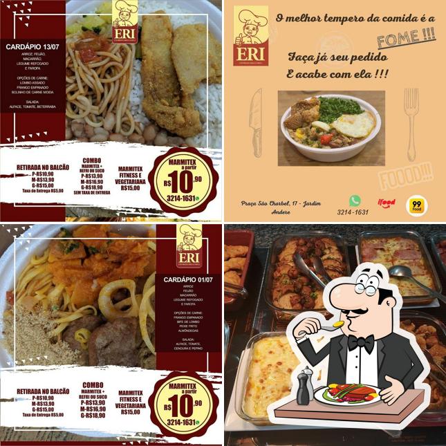 Platos en Eri Churrascaria