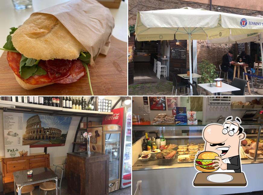 Gli hamburger di Falò Bistrot - Roma potranno soddisfare i gusti di molti