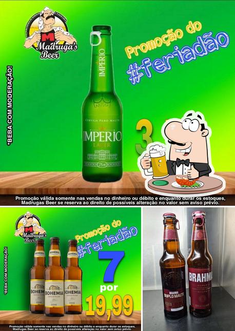 Madruga's GASTROBAR serve uma seleção de cervejas