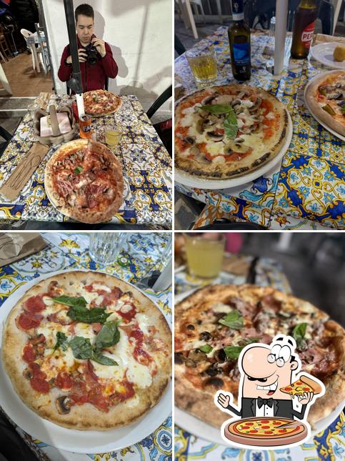 Pide diferentes formatos de pizza