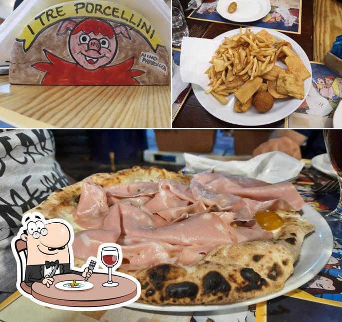 Cibo al I Tre Porcellini Pizzeria Ristorante