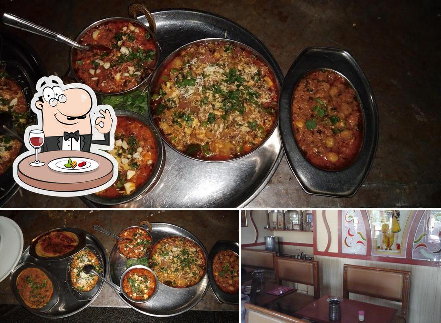 Check out the image depicting food and interior at Sri Shree Ram Bhojnalaya