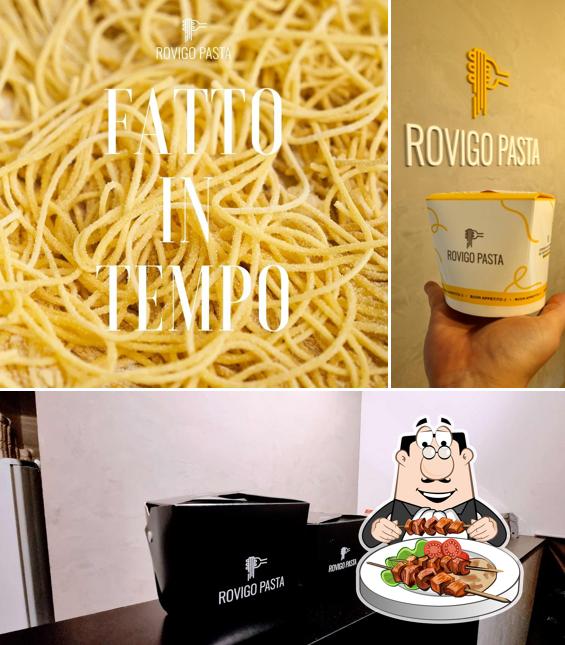 A Rovigo Pasta se destaca pelo comida e interior