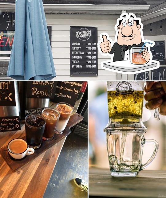 Stompin’ Grounds Coffee House in Hendersonville Restaurant menu and