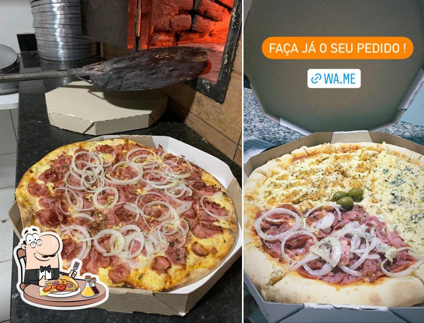 Escolha diversos variedades de pizza