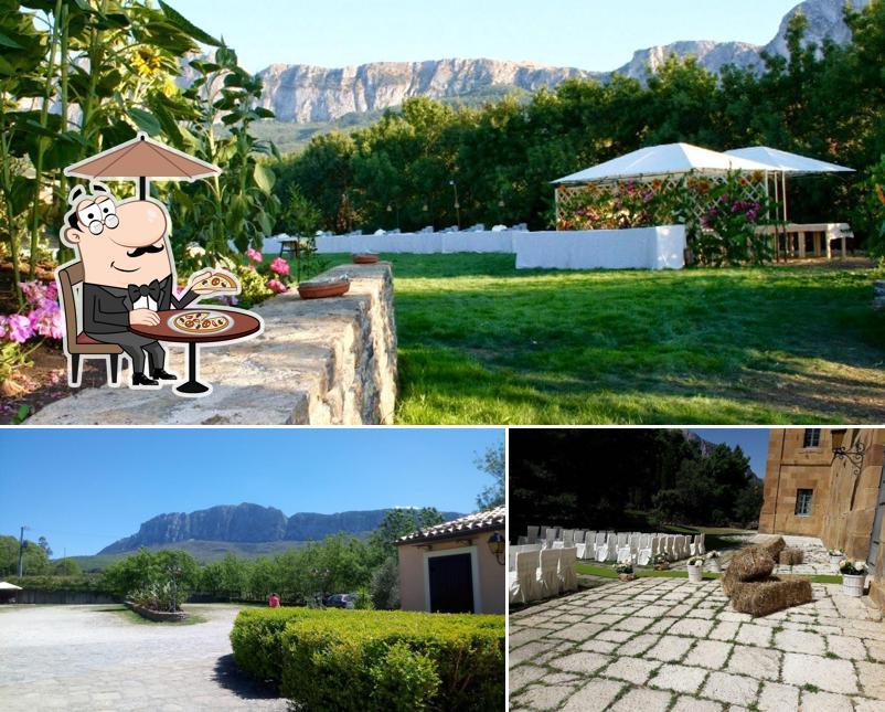 Goditi la vista dall'area esterna di Agriturismo Masseria Aguglia