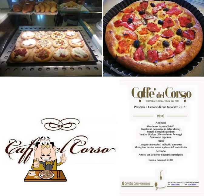 Choisissez des pizzas à Caffè Del Corso