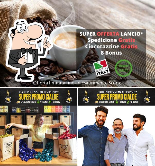 Guarda questa foto di Capsule Caffè Cialde Compatibili