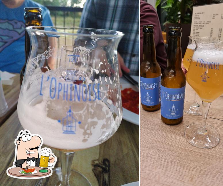 Profitez une pinte de bière blonde ou brune