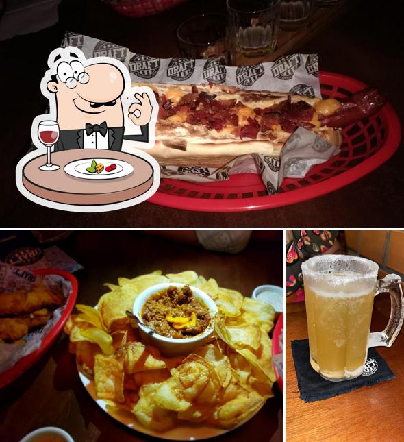 Comida em Draft American Pub