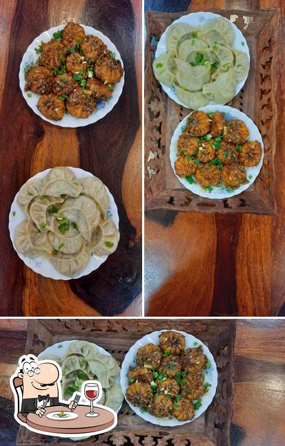Food at Food Hut Shillong Style