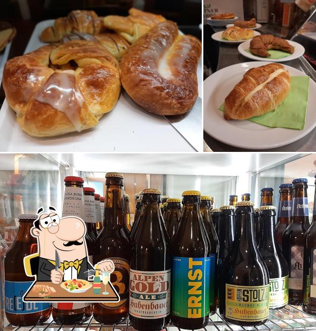La cibo e birra del ristorante
