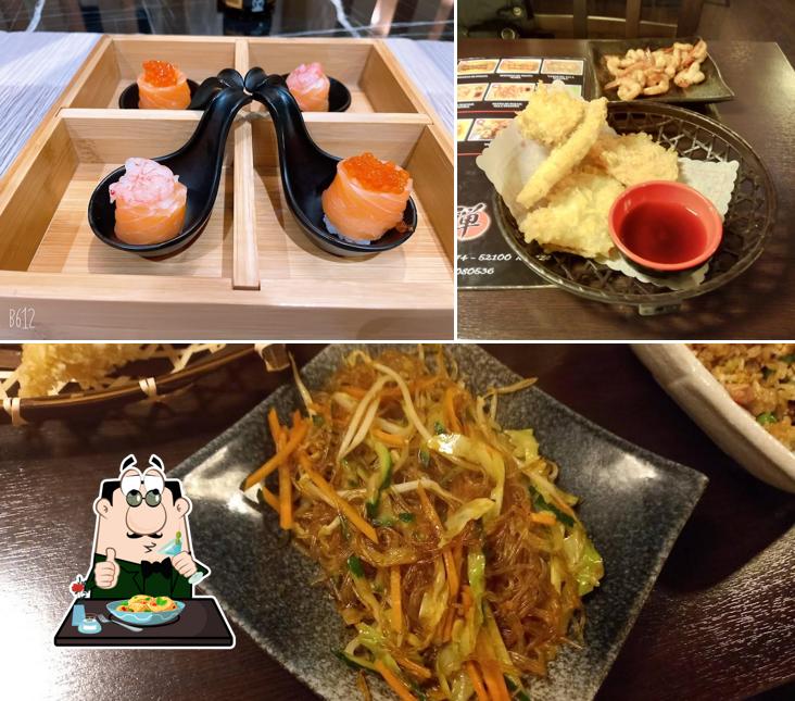 Cibo al Ristorante Giapponese Zen di Xu Enyi