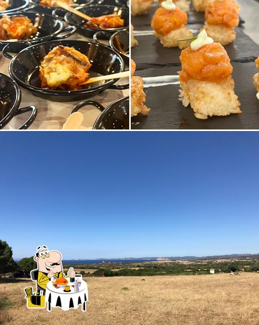 Mira las fotografías que muestran comida y exterior en Agriturismo Nuraghe Tuttusoni