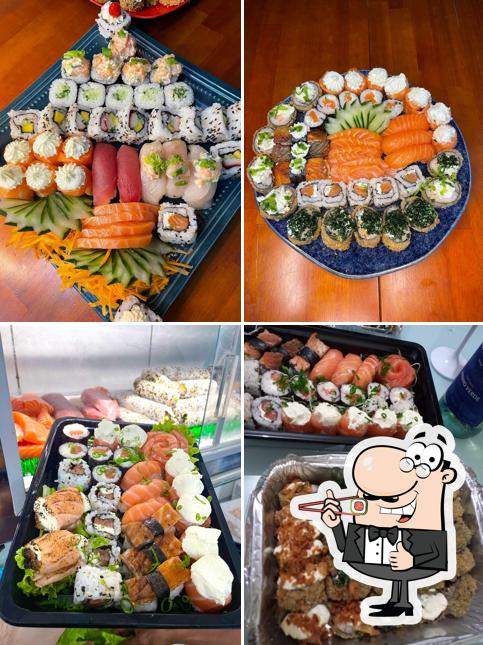 Escolha diversas opções de sushi
