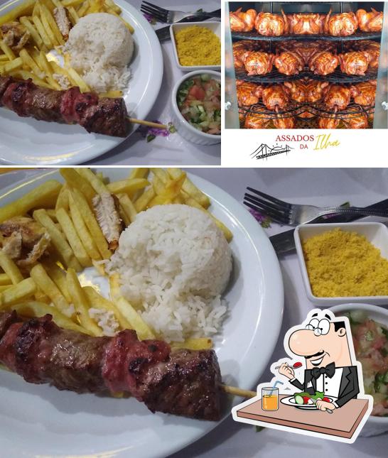 Platos en Assados da Ilha Frango Assado