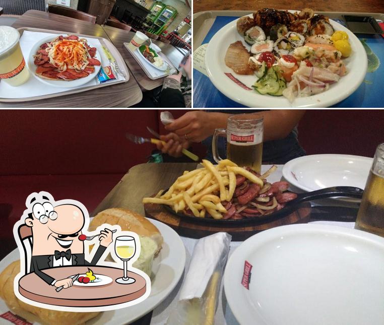 Comida em SuperGrill Express