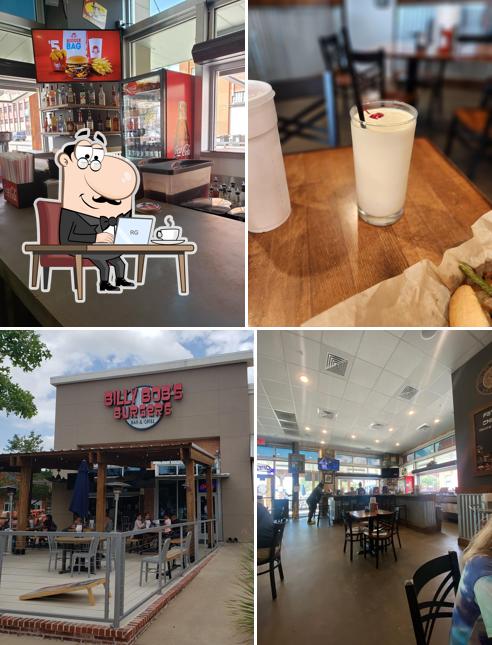 El interior de Billy Bob's Burgers Bar & Grill