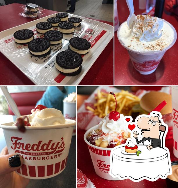 Freddy's Frozen Custard & Steakburgers in Columbus Restaurant menu