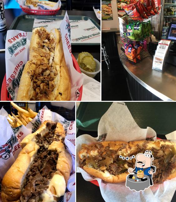 Еда в "Philly's Best Cheesesteaks"