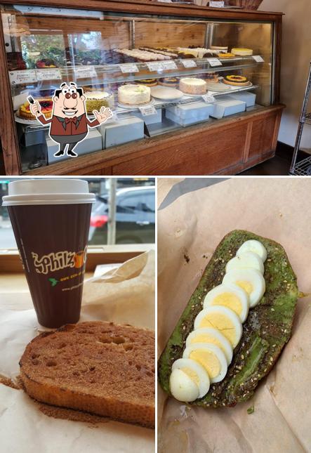 Food at Philz Coffee