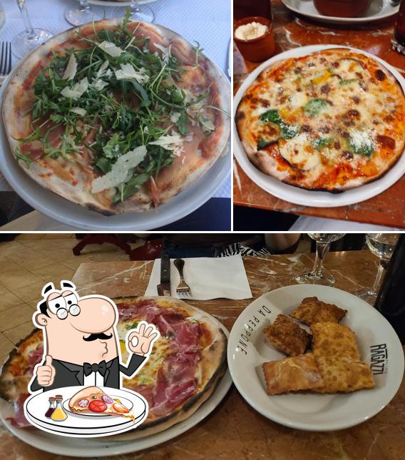 Choisissez des pizzas à Chez Peppone Bordeaux