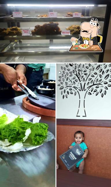Food at Darbar Restaurant