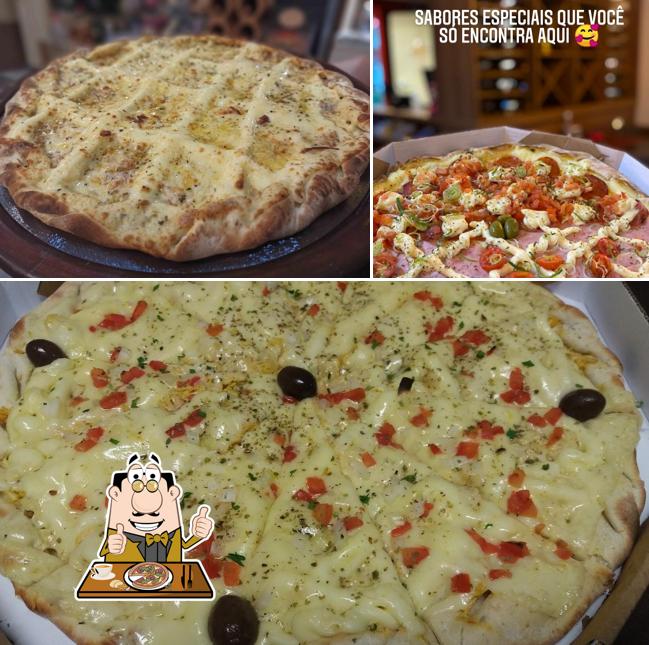 Consiga diferentes variedades de pizza