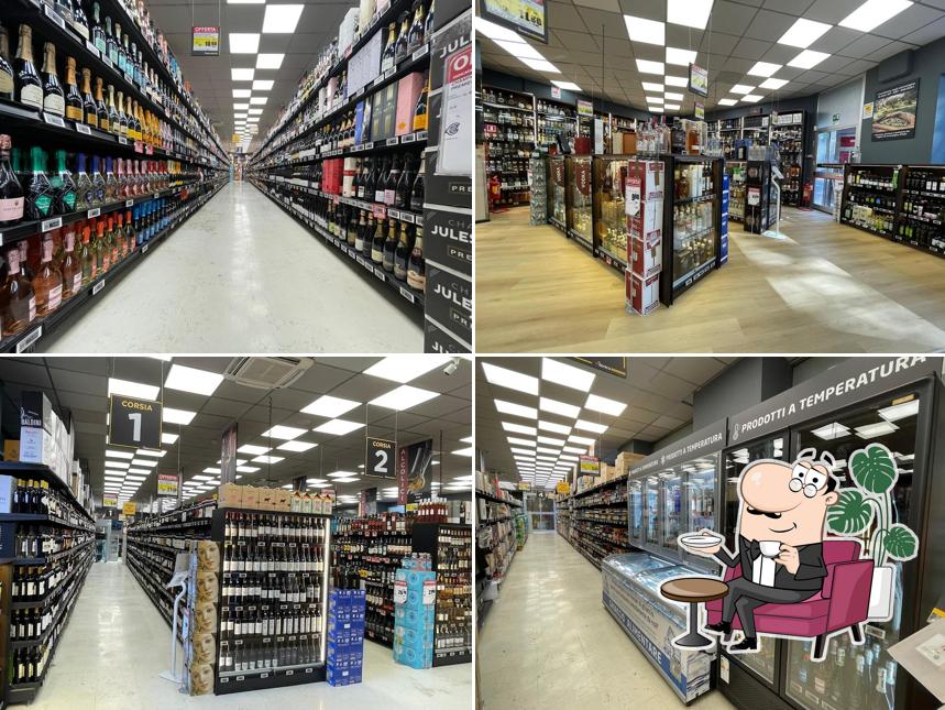 Gli interni di Doreca Store Roma - Talenti Un Mondo Da Bere