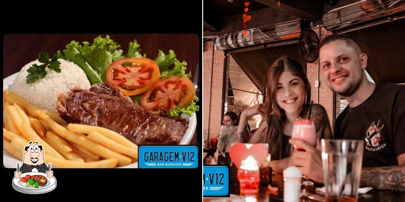 Bife em Garagem V12 Hamburgueria E Cervejaria