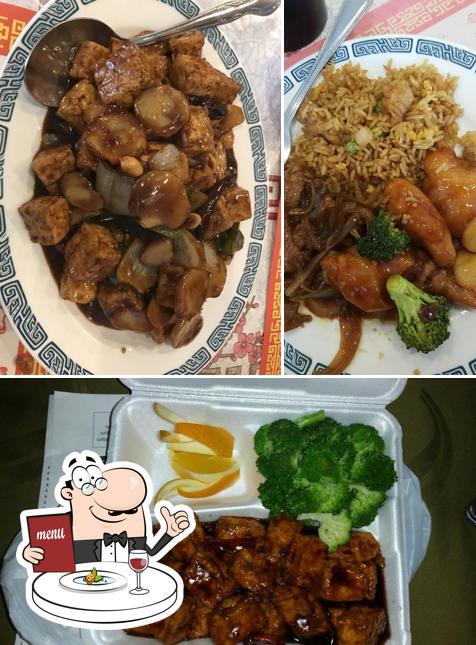 Meals at A Wok Chinese Restaurant