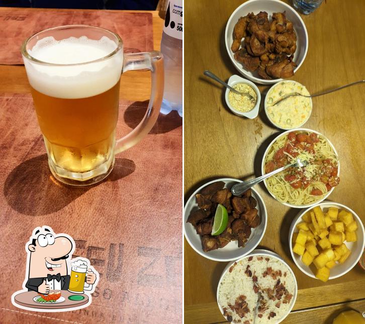 Seu Zé Restaurante fornece uma variedade de cervejas