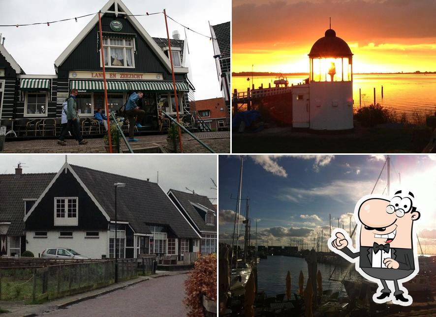 Café restaurant land en zeezicht (LEZZ), Marken, Havenbuurt 6