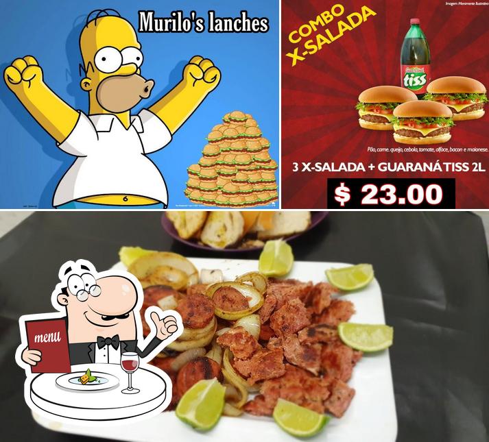 Comida em Murilo's lanches Araraquara