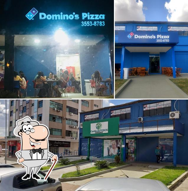 O exterior do Domino's Pizza - Sobradinho