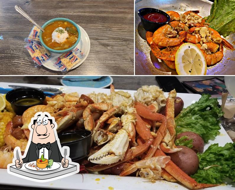 Captain Brad's Coastal Kitchen in Tomball Restaurant menu and reviews