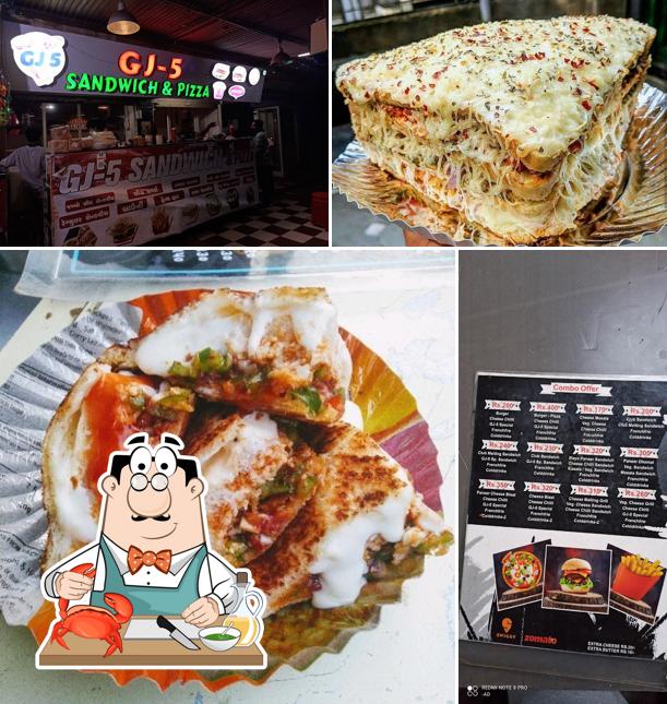Try out seafood at GJ - 5 Sandwich & Pizza